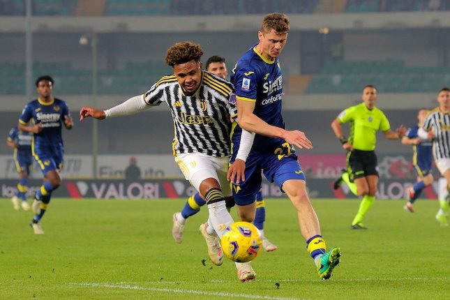 Hasil Pertandingan Timnas Hellas Verona Vs Timnas Juventus : Skor 2-2