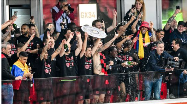 Leverkusen gelar bersejarah Bundesliga