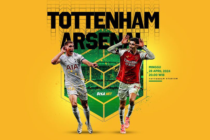 Prediksi Pertandingan Timnas Tottenham vs Arsenal 28 April 2024