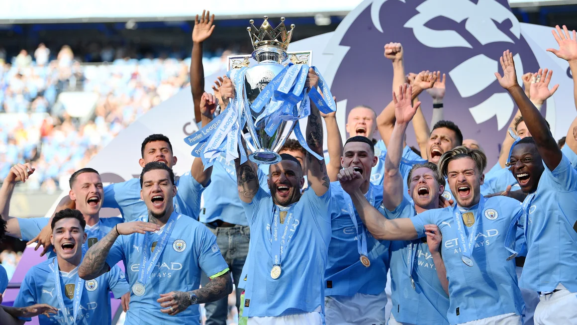Manchester City memenangkan gelar Liga Premier keempat