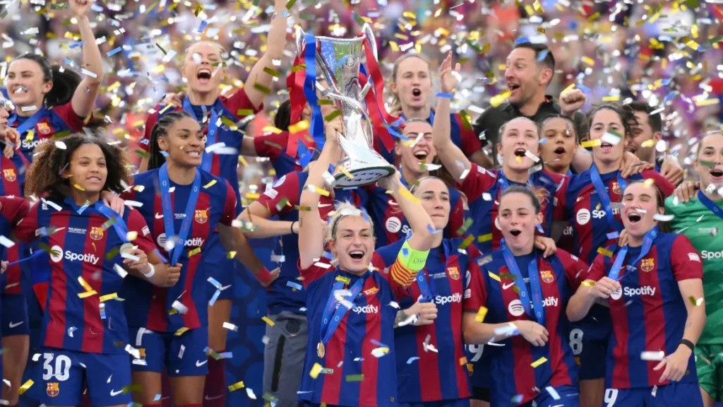 Barcelona mempertahankan gelar Liga Champions Wanita